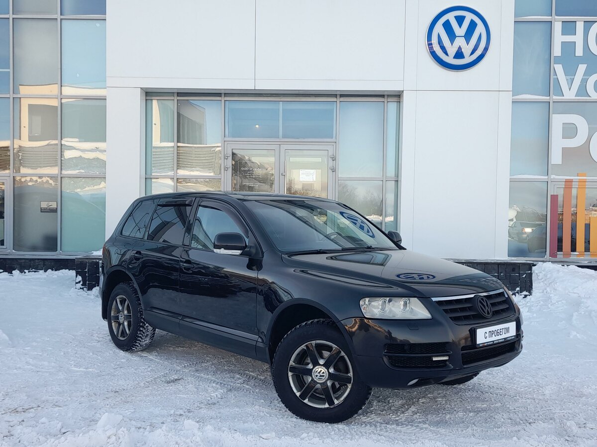 б/у Volkswagen Touareg I 2.5d MT (174 л.с.) 4WD дизель... - купить недорого  в интернет-магазине с доставкой: сравнение цен, характеристики, фото